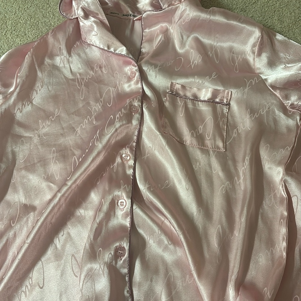 Juicy Couture Silk Pyjama Top!